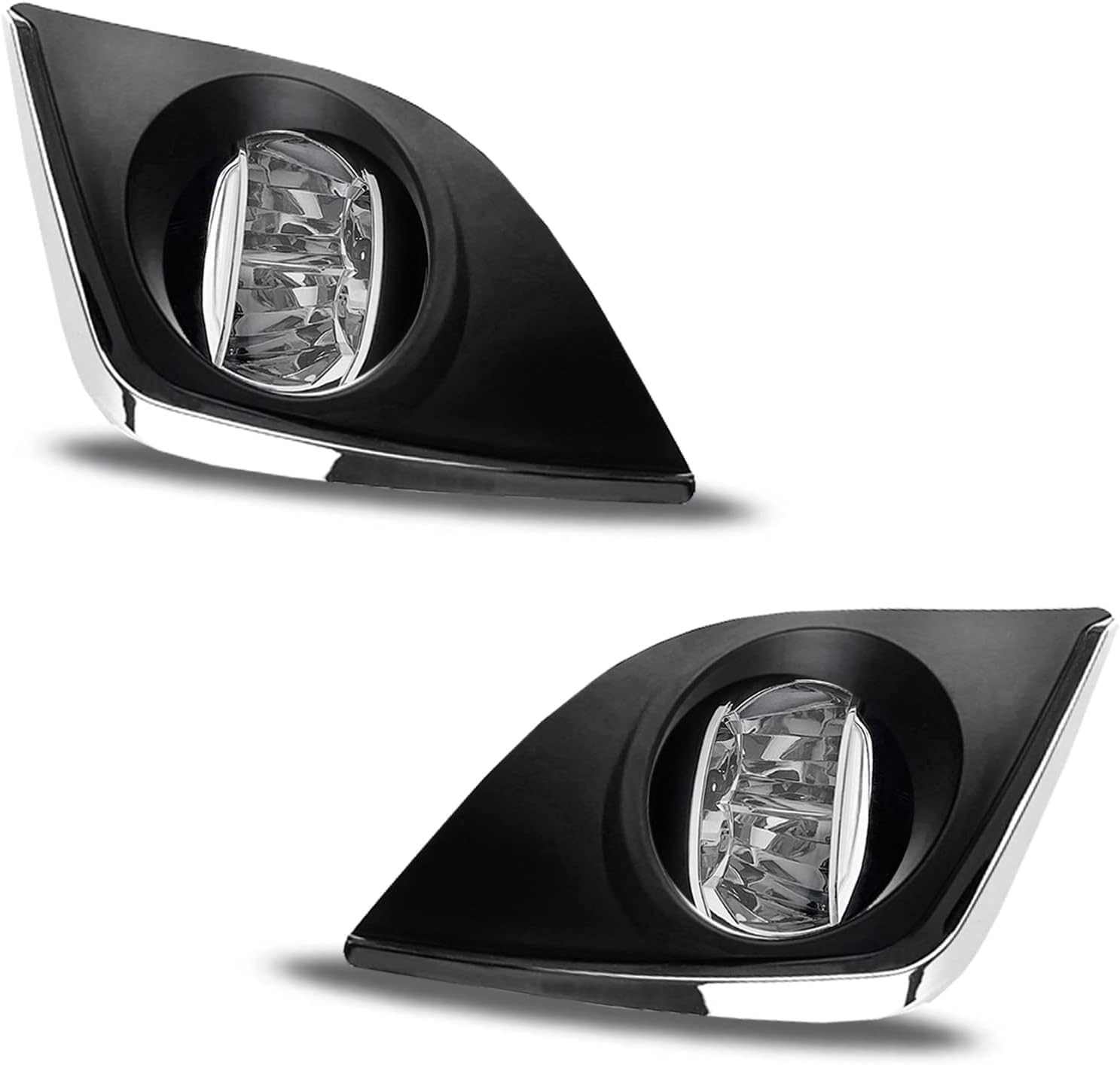 Led Fog Lights Compatible With 2014 2015 2016 Corolla/Altis CE ECO L LE, 1 Pair Of Front Bumper Driving Fog Lamps Kit with Clear Lens