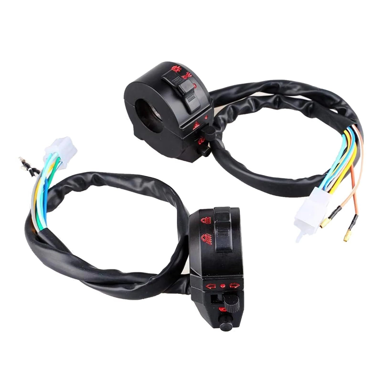 Para 7/8 "22 Mm 1 Par Interruptores Manillar Motocicleta