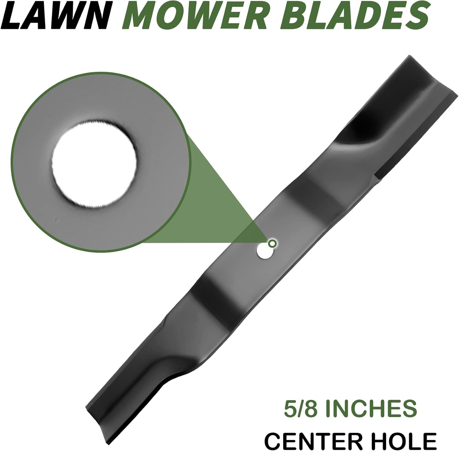 3 Pack Lawn Mower High-Lift Blades Replace for Ariens Zoom XL Gravely 02961700 70763400 ZTXL 2448 ZTXL 2548 ZTXL 2554 ZTXL 48 ZTXL 54 Zero Turn 2554 Zoom 54 inch Decks