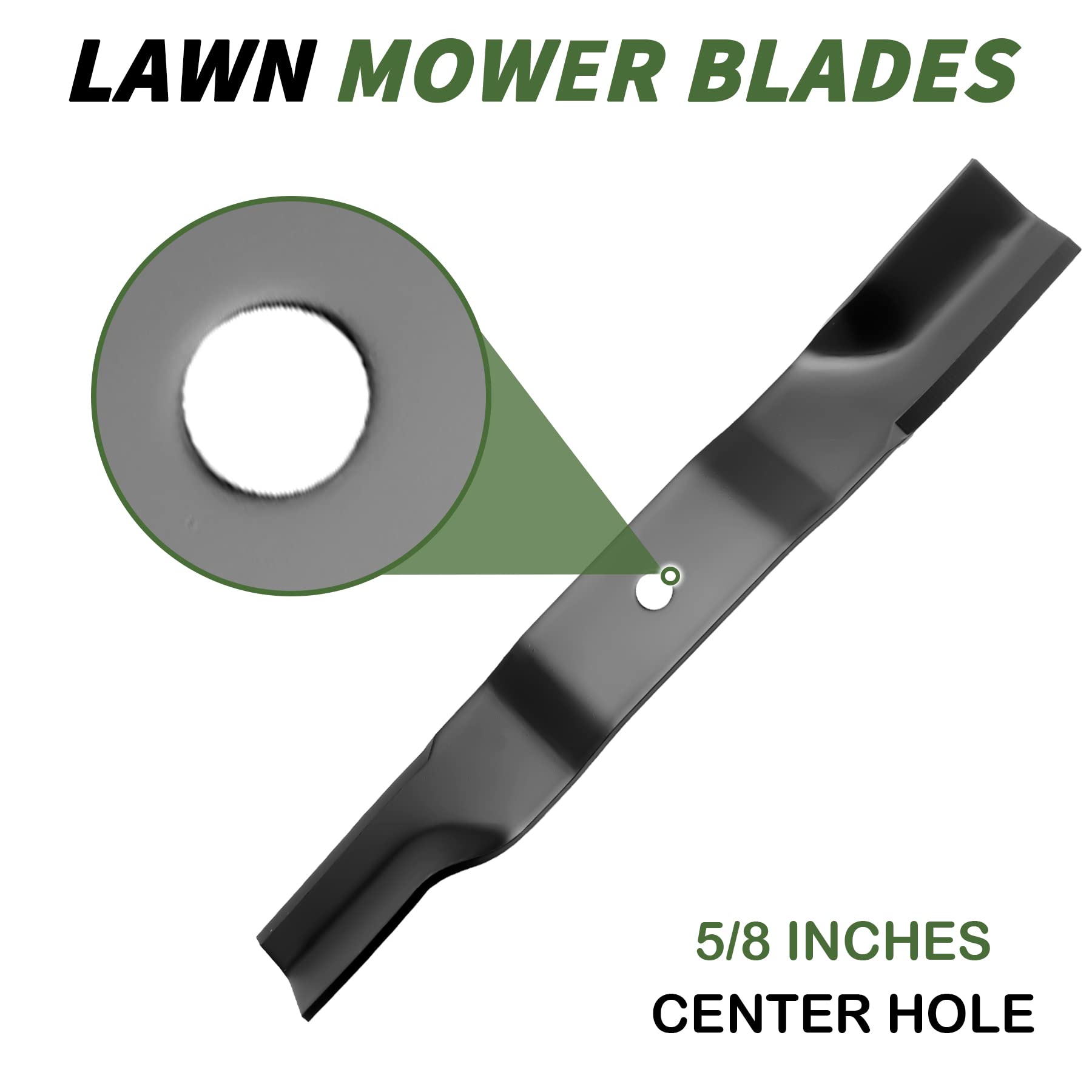 3 Lame Per Tosaerba Ariens Gravely OEM 04265400 – Adatte Per ZT 42 ZT42 - Foto 3