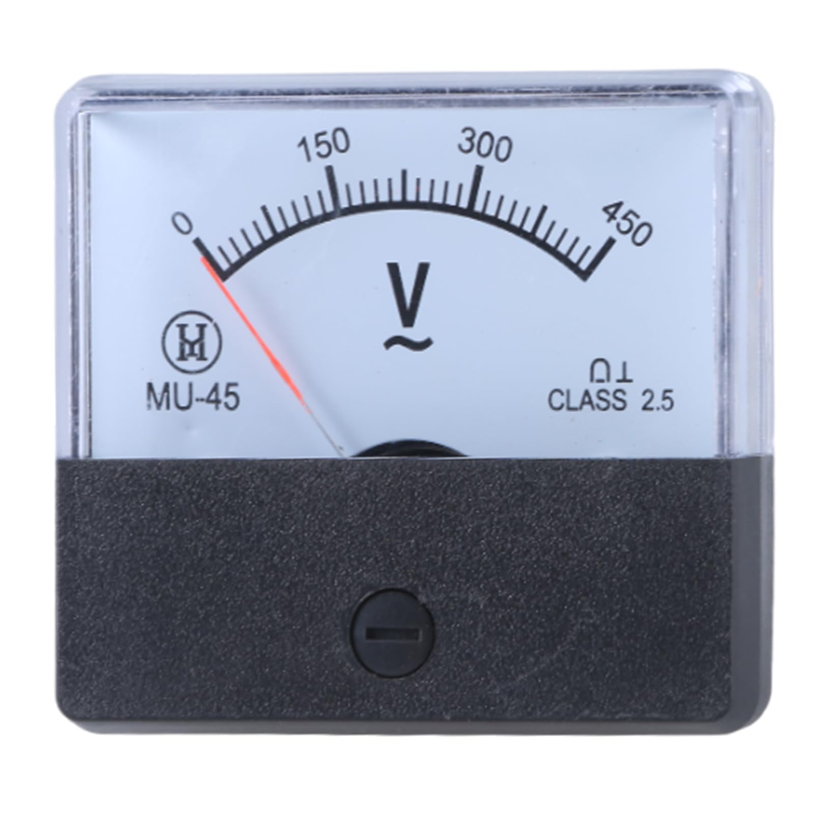 AC 0 – 300 Volt AC0 – 450 V, voltmetro analogico, pannello quadrato/rotondo, indicatore di tensione di tendenza, misurazione della potenza