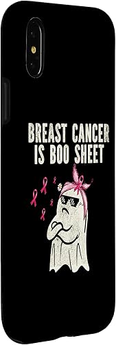 Miniatura 9 de iPhone 13 Pro Max Breast Cancer Is Boo - Funda para disfraz de Halloween para mujer fantasma