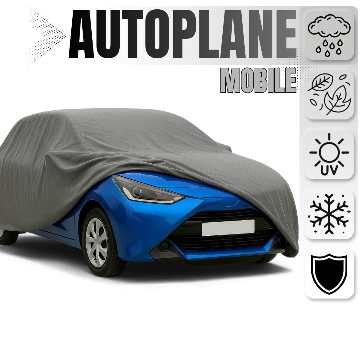 Z4L Premium Autoplane passend für C1 I, II Bj. 2005- /2014-2022 atmungsaktiv 4-Schicht Outdoor Schutz