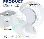 ANTOBLE Pool Ladder Deck Flange to Mount for Lumi O Above Ground Swimming Pool Ladder 99.0003, 2 in Deck Flange Swimming Pool Ladder Replacement Part Assembly Accessory, 1 Pack