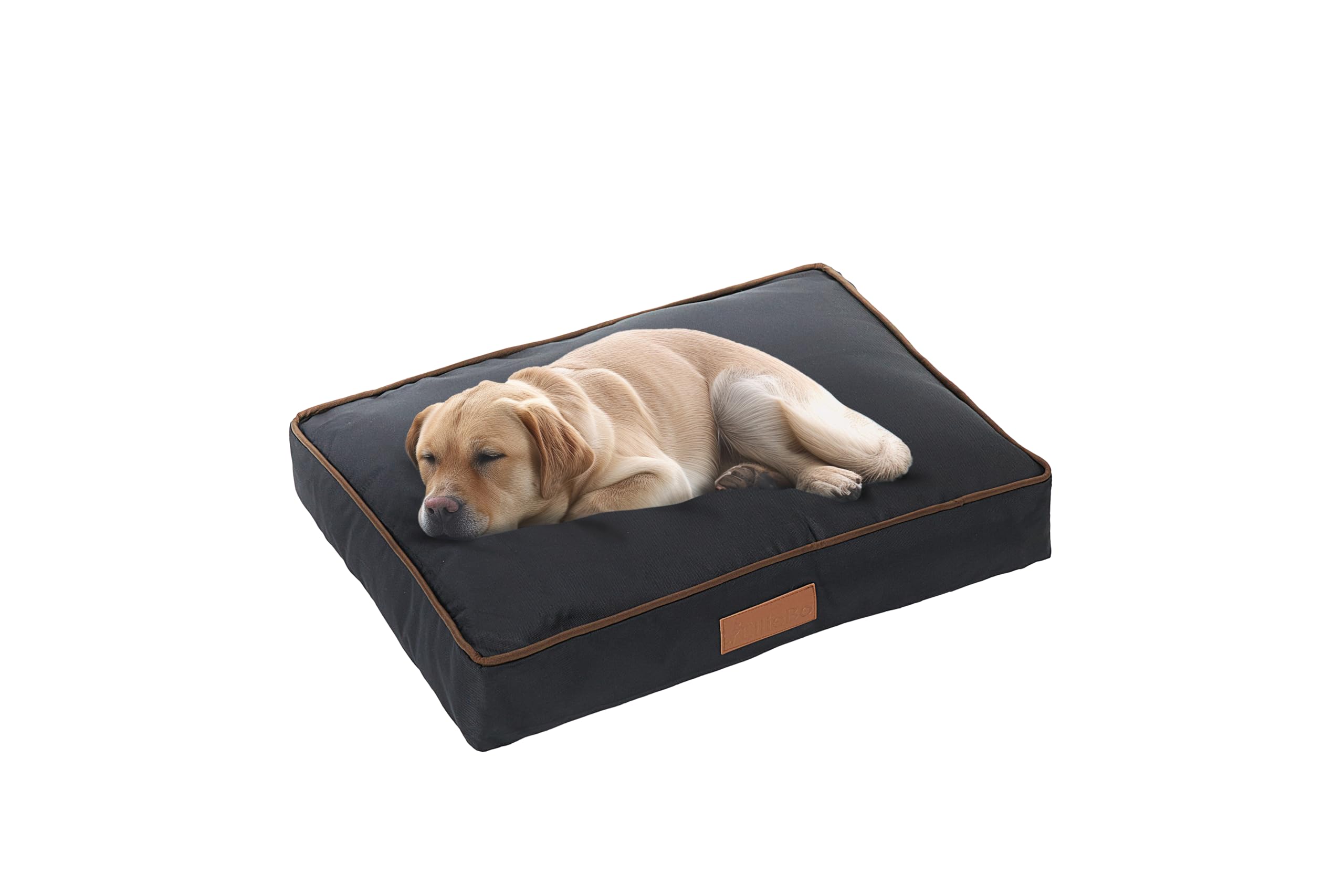 Ellie-Bo XL Dog Bed for 42-inch Dog Cage/Crate - Black Water Resistant