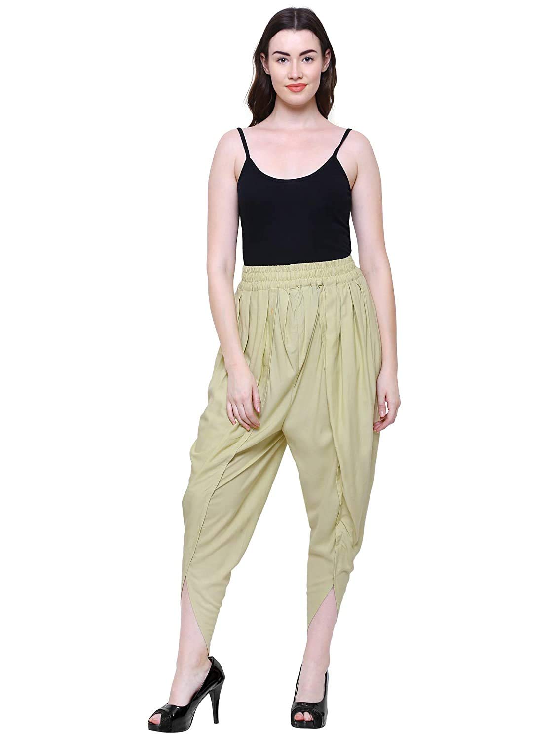 women stylish bottoms/pants tulip pants 