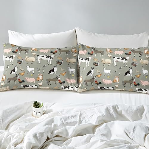 Miniatura 9 de Juego de sábanas de plumón de pavo real para niños, niñas, adolescentes, con estampado de plumones, transpirable, estilo bohemio, decoración de la