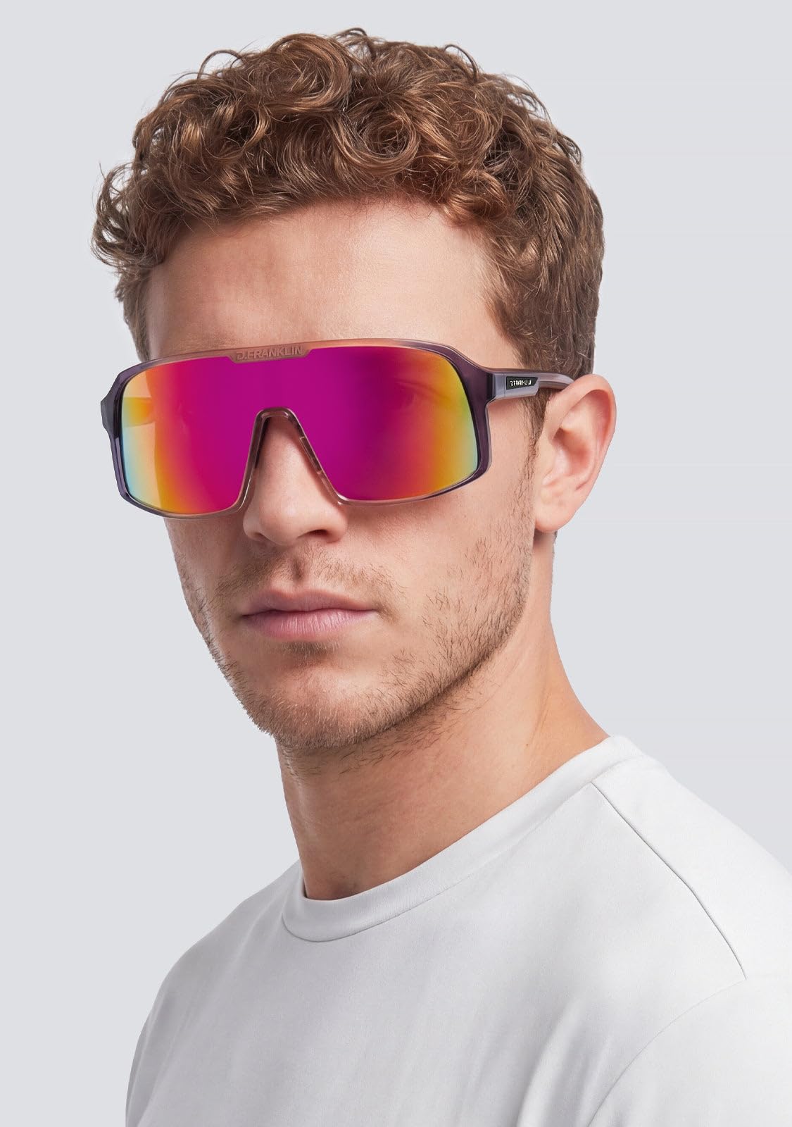 D.Franklin - Lunettes de soleil unisexes avec verres de protection UV - Modèle wind - Lunettes de soleil pour Homme et Femme - Sunglasses