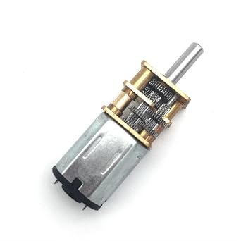 DC 6V 10/15/20RPM N20 Mini Metal Gear Motor 11000 Electric Micro Speed Reduction Gear Motor 3mm Shaft Gear Reducer Motor15 RPM