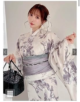 なな❤️一閑張りバッグ　浴衣2点 Amazon.co.jp: 三上悠亜 3点セット 2Way 花柄 セパレート浴衣