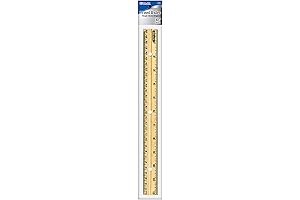 BAZIC Wooden Ruler: Precise Measuring for All Your Needs
