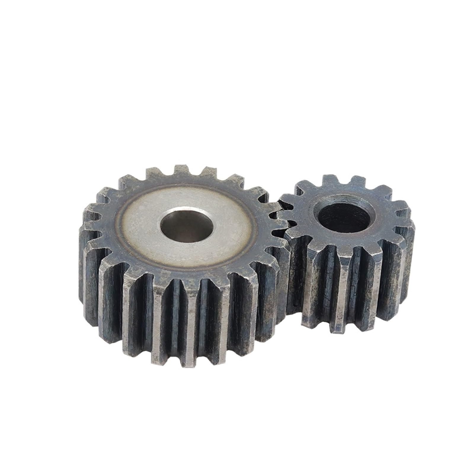 Engrenage hélicoïdal industriel Pignons 1.5M-12T/13T/14T/15T/16T/17T/18T/19T/20T/21T/22T, engrenage cylindrique en acier au carbone, dents à haute fréquence(1.5M13T - Bore 8 mm)