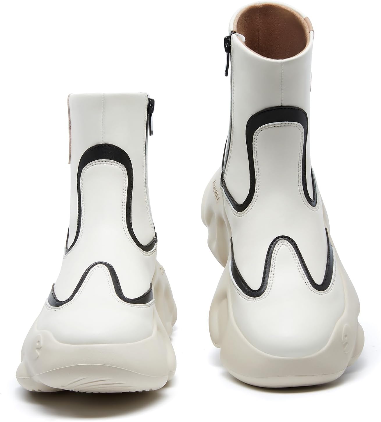 UIN Women's Boots Platform Chunky Fashion Walking Shoes Zarautz - Image 4