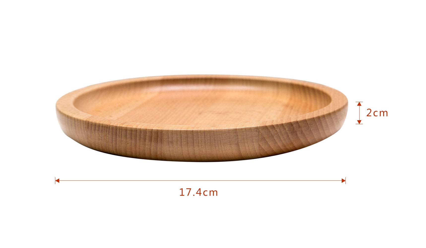 Amazon｜K-UNING 木製トレー小 木のお皿 食器ボール ウッドトレー