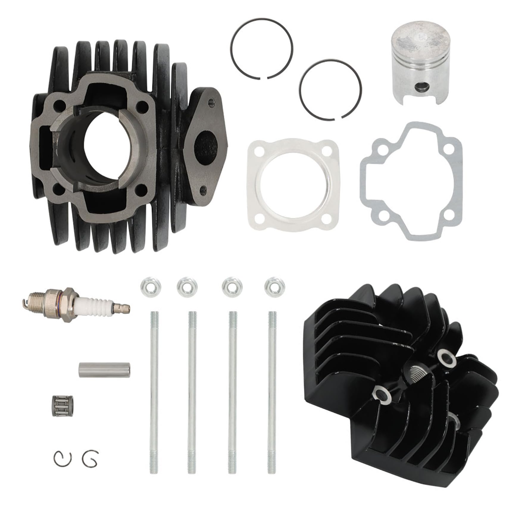 Amazon.com: labwork 50cc Engine Piston Cylinder Head Top End