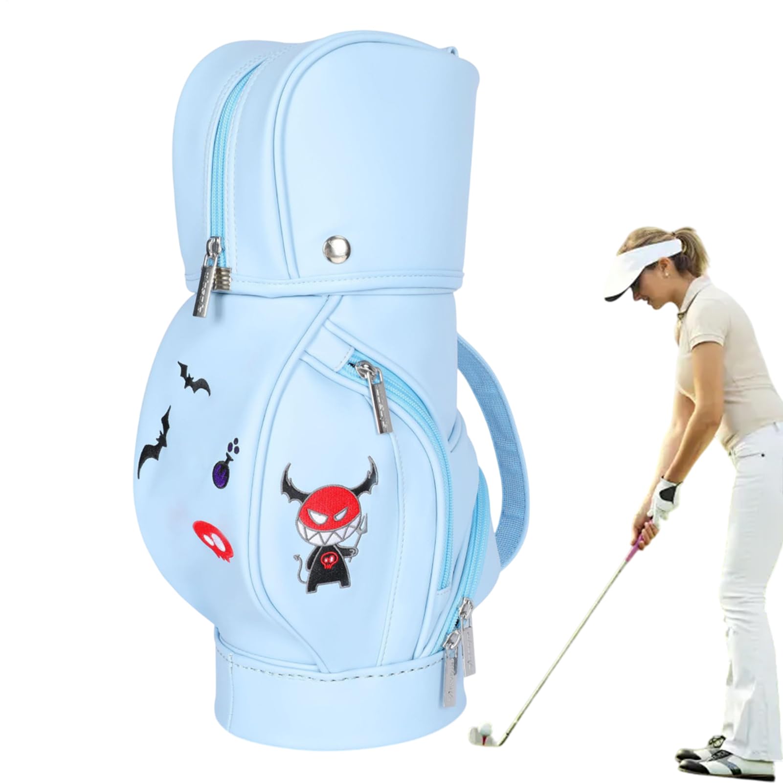 Golf Club Bolsos,Organizador de moda y pequeño | Almacenamiento de Golf | para Hombre Mujer Golf Familia Amigos Interior Exterior Jardín