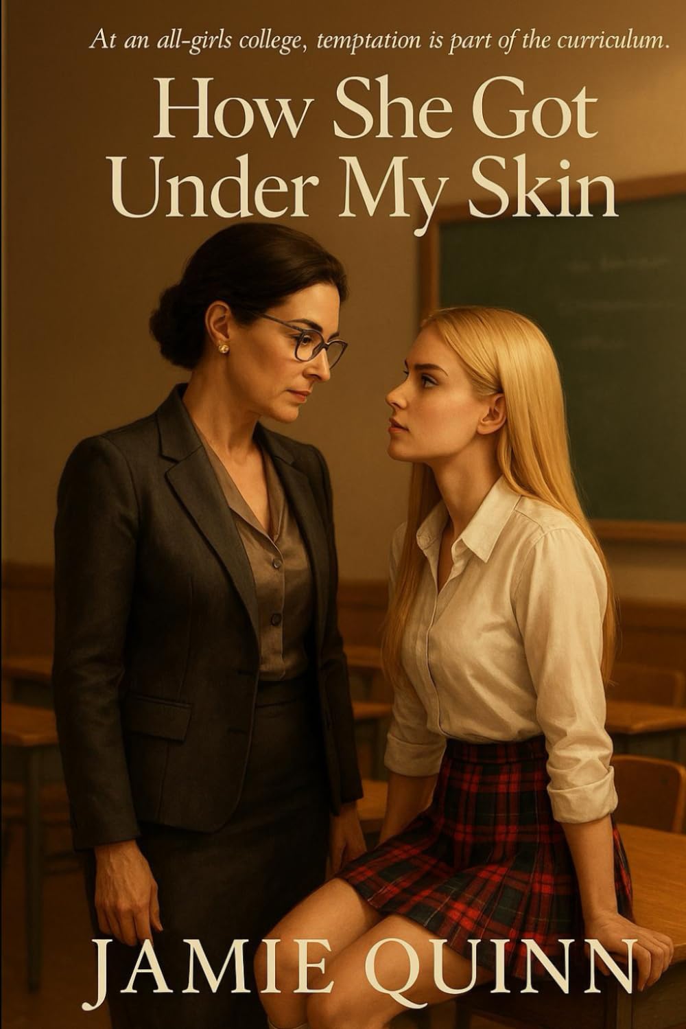 How She Got Under My Skin: A lesbian/sapphic age gap romance (Irresistible Lesbian Entanglements)