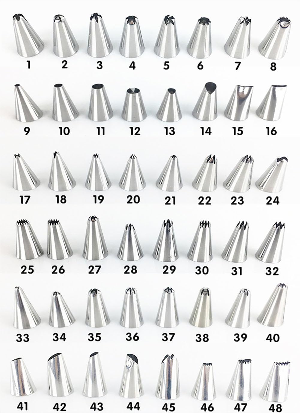 Kit De Décoration De Gâteaux De 36 Pièces Avec Plateau Tournant Pour Gâteaux - Comprend 24 Embouts De Glaçage + 2 Poches À Douille Réutilisables Et Autres Accessoires De Pâtisserie
