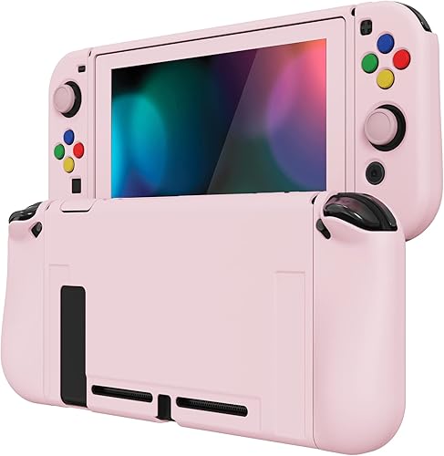 Vista 57 de PlayVital ZealProtect - Funda protectora suave para Nintendo Switch, flexible Joycon funda delgada para Nintendo Switch con protector de pantalla