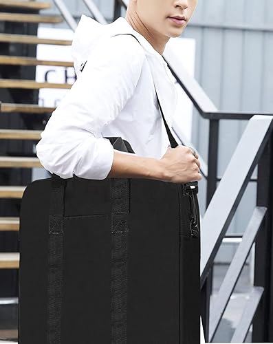 Miniatura 7 de Bolsa acolchada para panel solar, para panel solar Jackery de 100 vatios, diseño de doble capa, puede contener 2 paneles de batería.