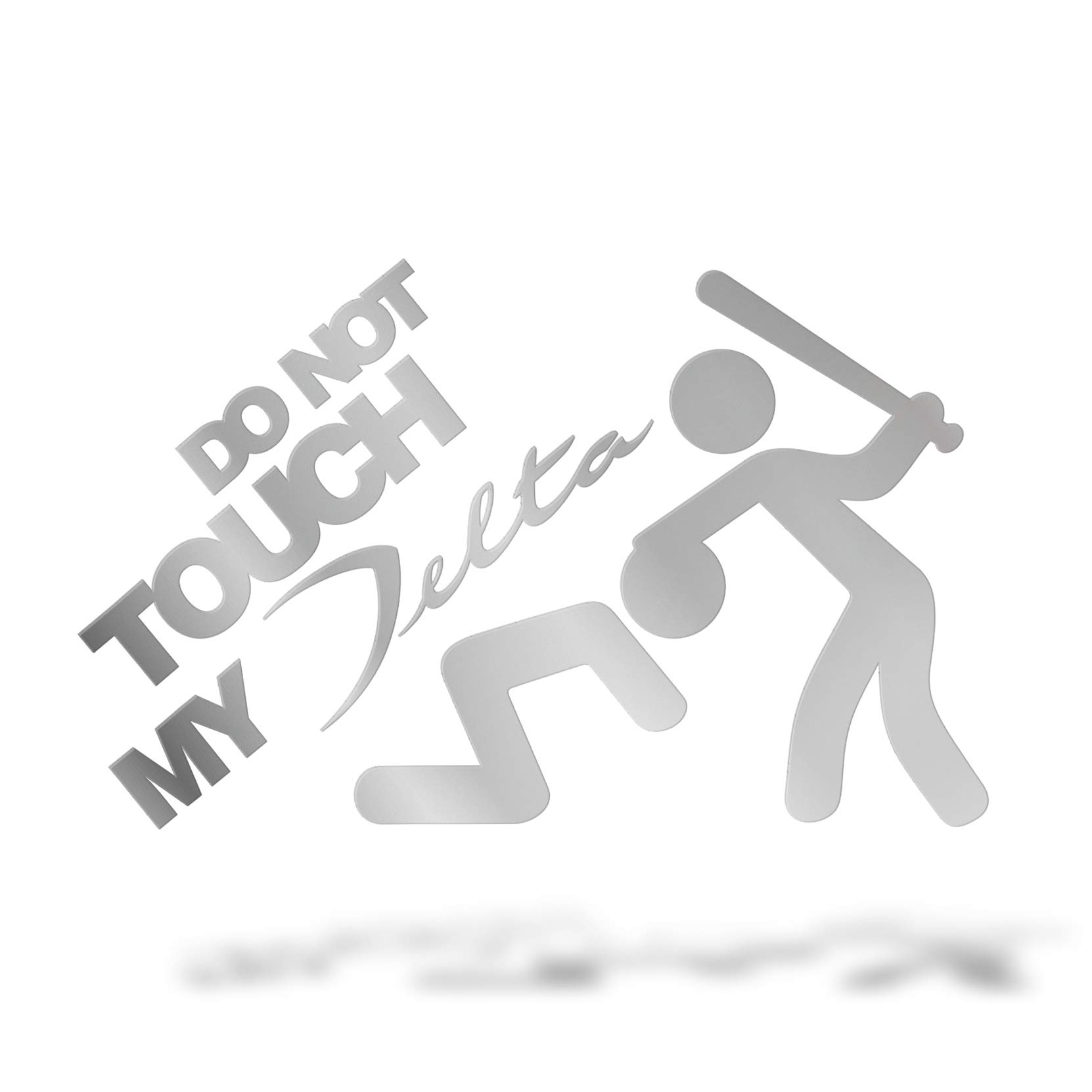 ERREINGE Sticker compatibile per LANCIA DON'T TOUCH MY DELTA DUB