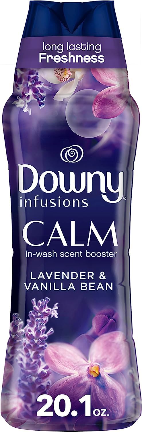 Downy Infusions Laundry Scent Booster Beads for Washer Calm Lavender Vanilla Bean 20 1 oz
