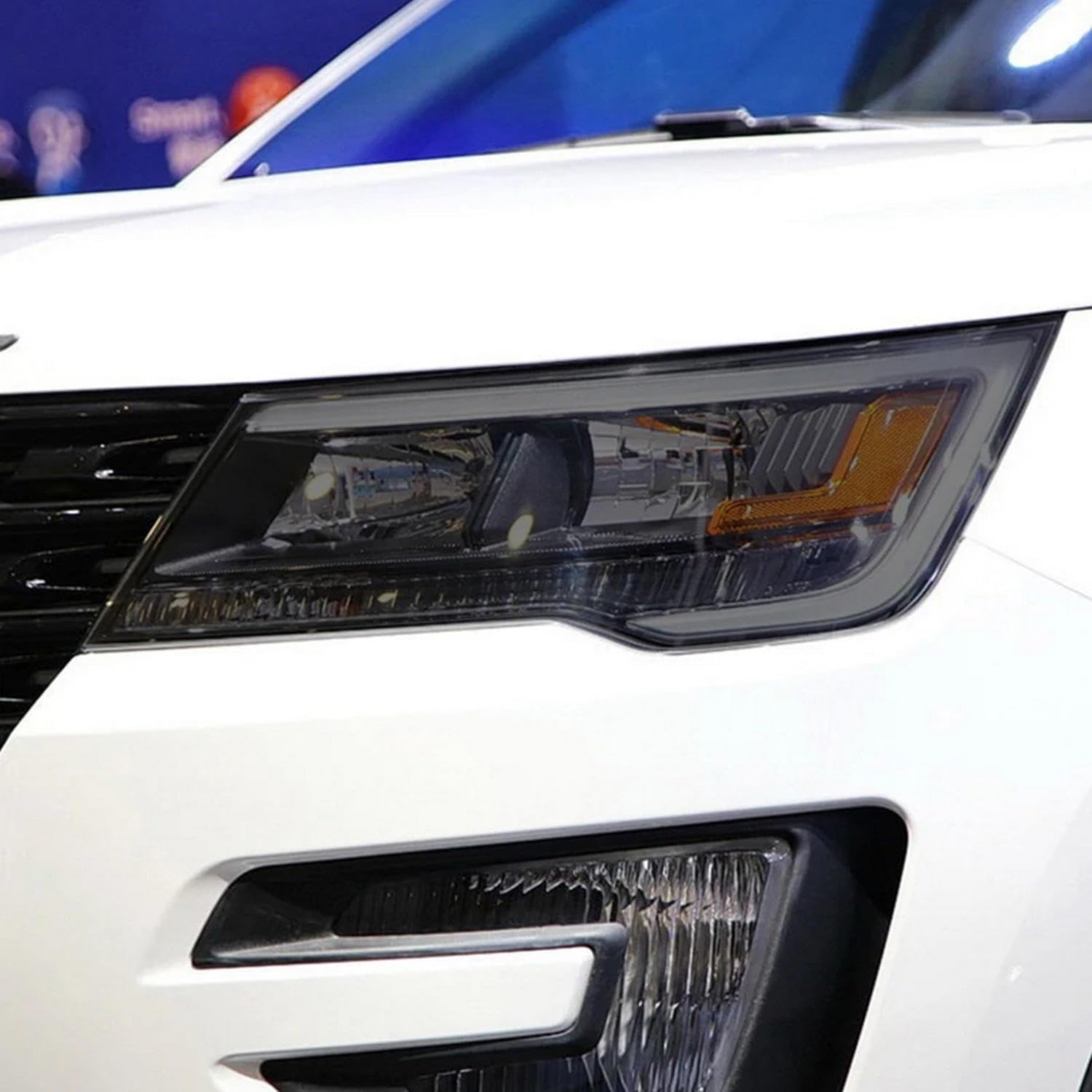 Car Headlight Protective Film Headlamp Restoration Transparent TPU Sticker，for Ford Explorer 2016-On U502 U625 Accessories