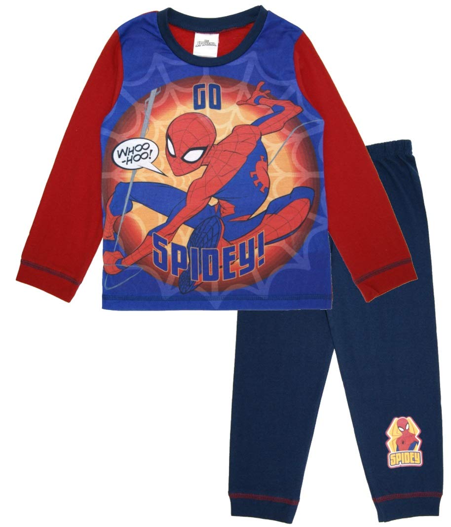 Marvel Spiderman Boys Long Pyjamas