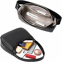 Vista 4 de CYHTWSDJ Bolsos de hombro para mujer, lindo bolso de mano con cierre de cremallera