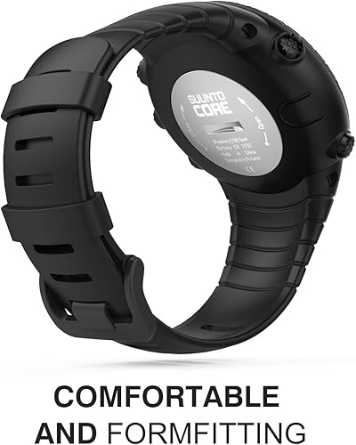 Miniatura 3 de Suunto Core Watch Band, Moko Classic Sustitución suave Muñequera con cierre de metal y negro hebilla para Suunto Core  Reloj Inteligente, Fits