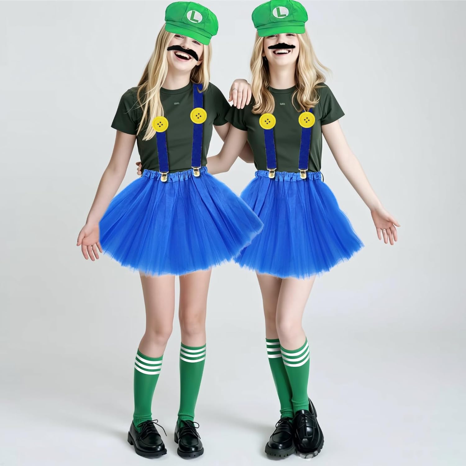 YKYOBFA Halloween Costumes Accessories for Adults Women Halloween Costume Cosplay Party Set for Teen Girls - Image 5