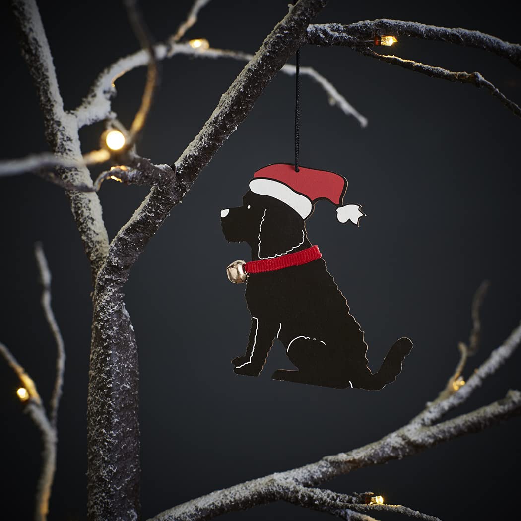 Sweet William Designs Black Cockapoo/Labradoodle Christmas Decoration