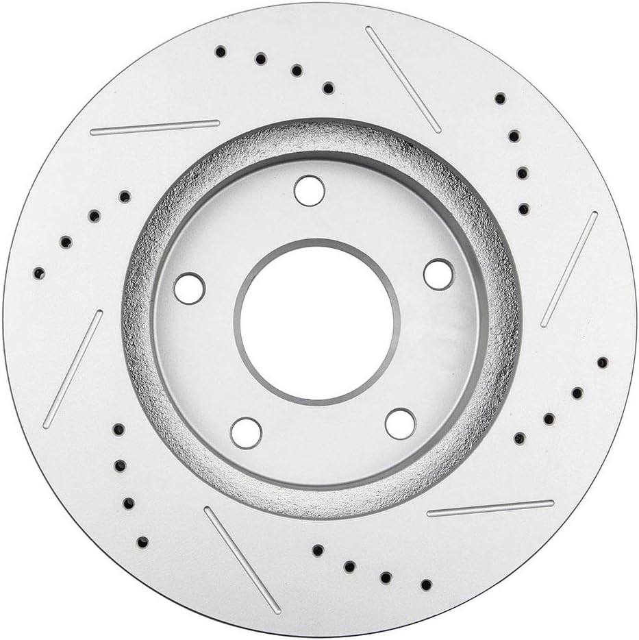 OCPTY Front Rotors, 2PCS Automotive Replacement Brake Rotors for Chevy Blazer, 98-04 for Chevy S10, 97-04 for GMC Jimmy, 98-04 for GMC Sonoma, 98-00 for Isuzu Hombre, 97-01 for Oldsmobile Bravada