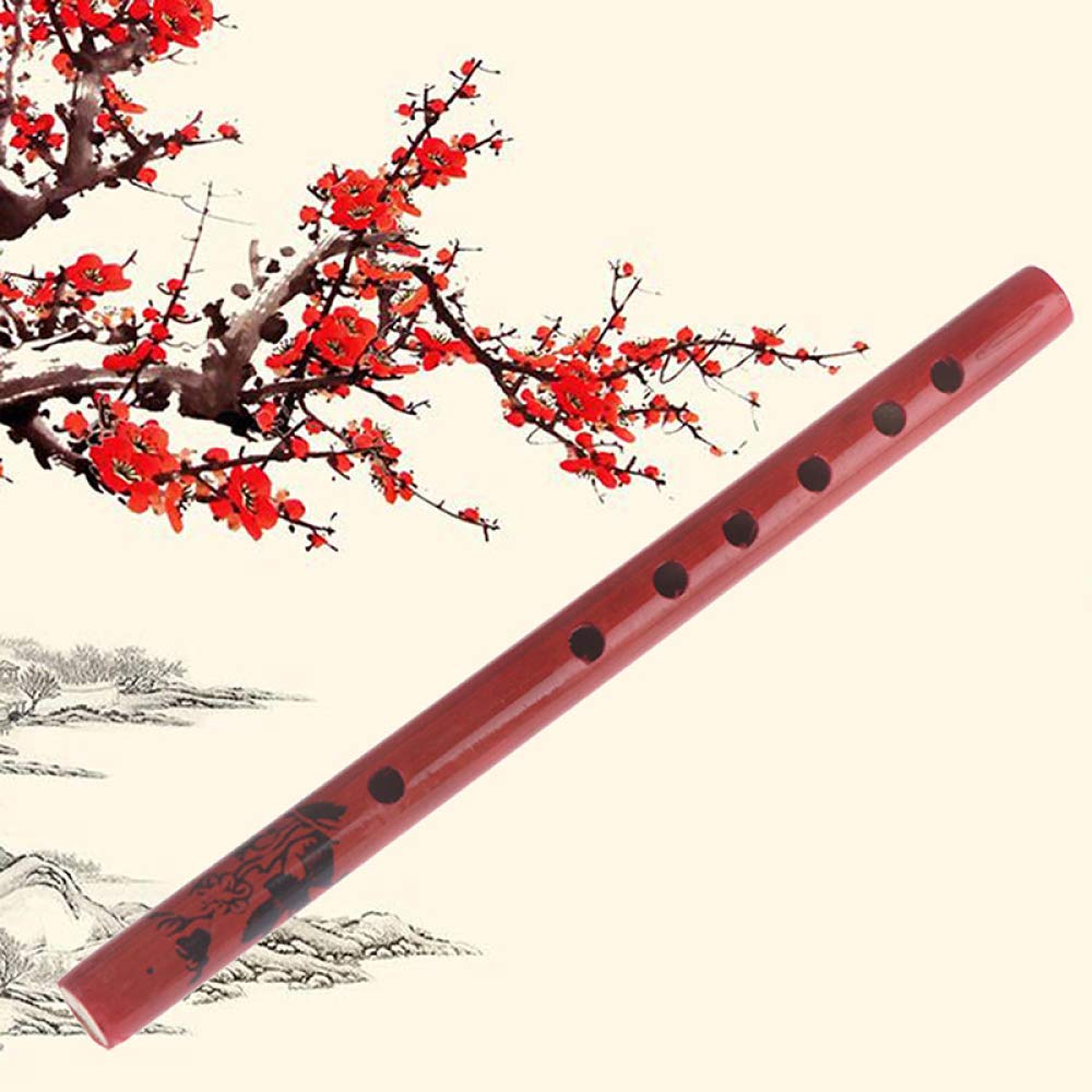 instrumento musical， Flauta tradicional china de 6 agujeros, flauta bambú, vertical, clarinete, instrumento musical madera for estudiantes