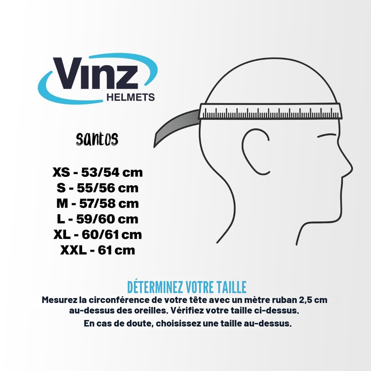 VINZ Santos Casque modulable avec visière Solaire | Homologué ECE 22.06 & Compatible PINLOCK | Casque de Moto intégral | Casque Moto modulable | Tailles XS-XXL