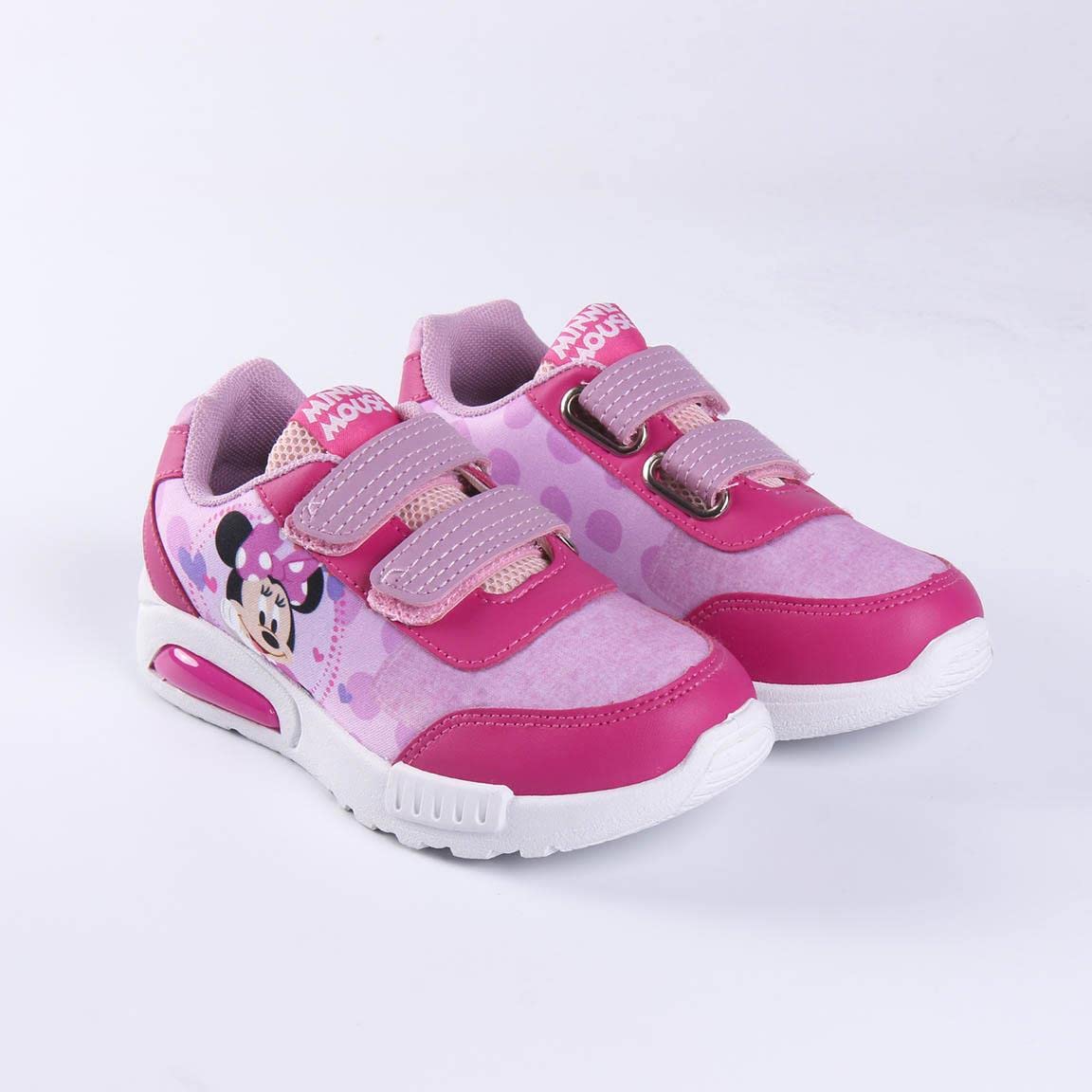 CERDÁ LIFE'S LITTLE MOMENTS - Zapatillas Niñas Luces de Minnie Mouse con Velcro para Facilitar su Independencia y Comodidad