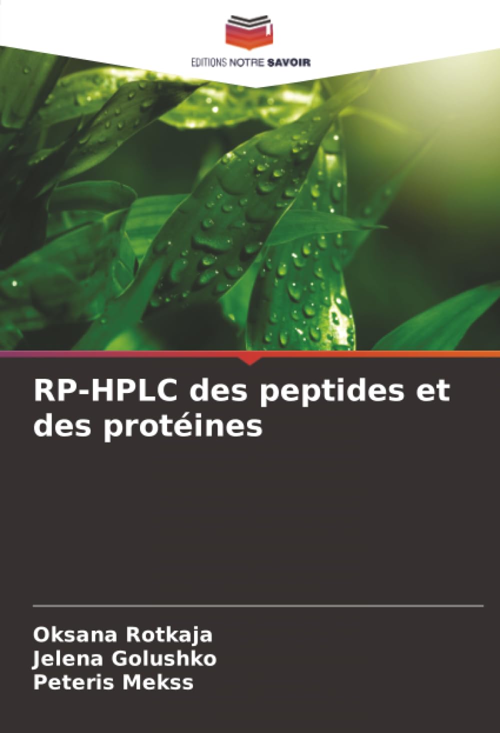 RP-HPLC des peptides et des protéines