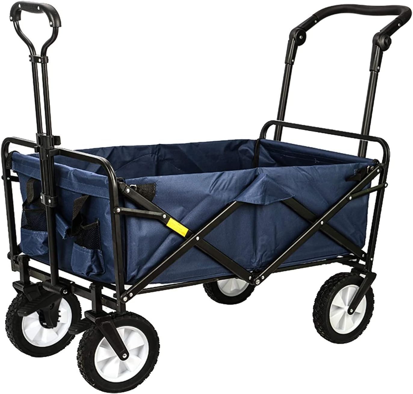 Portable Camping Cart,Outdoor Folding Utility Wagon Folding Camping Cart Garden Cart Portable Rolling Beach Outdoor Transport Vehicle Double Brakes 85 X 50 X 28cm Load-Bearing 80