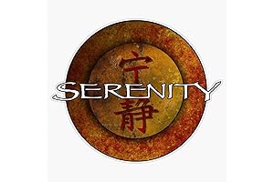Serenity Logo (Firefly) Sticker Bumper Sticker Vinyl Decal 5"