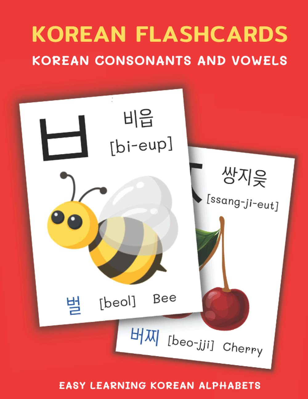 Buy Korean Flashcards Korean Consonants and Vowels Easy Learning