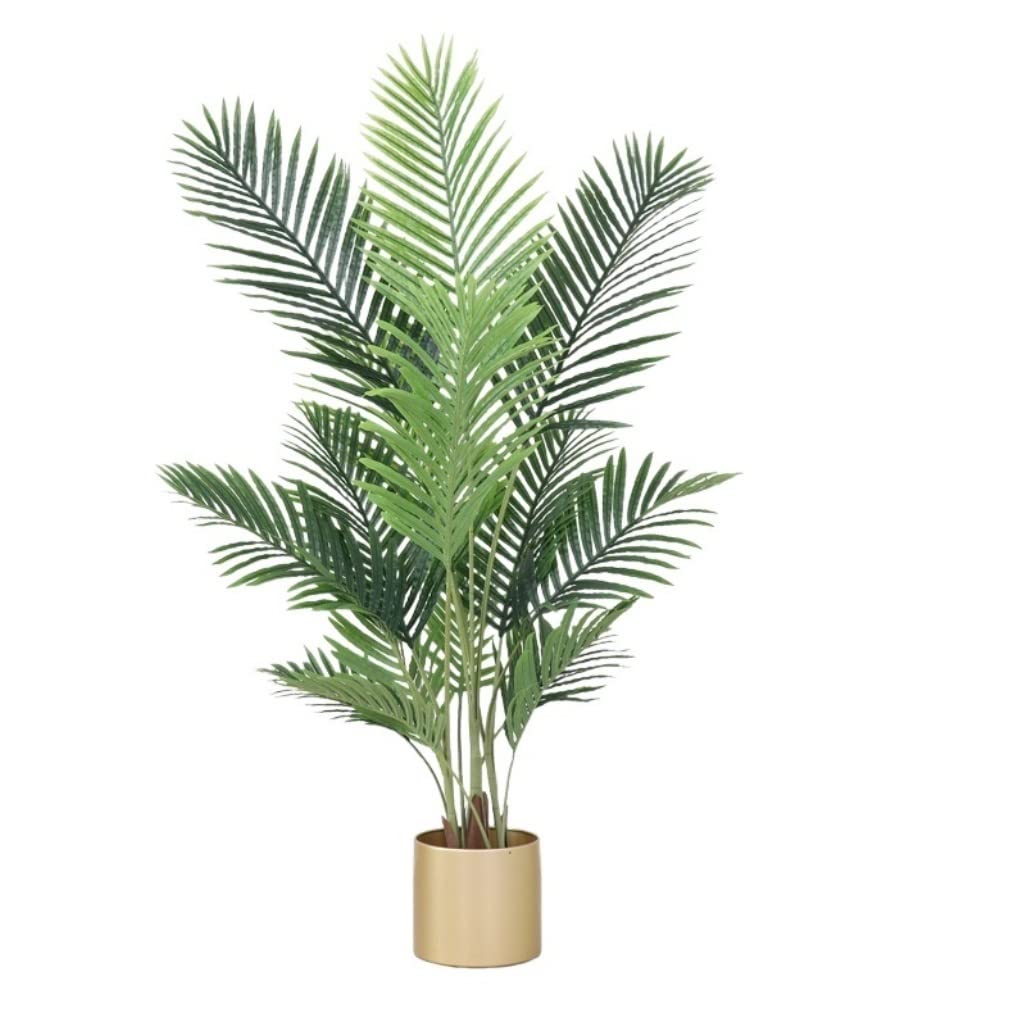 AYCDL Artificial Tree Plants Simulation Green Plant Fake Plant Living Room Potted Ornament Artificial Tree For Indoor Decoration Fake Plants Christmas Decor,Onecolor-140cm