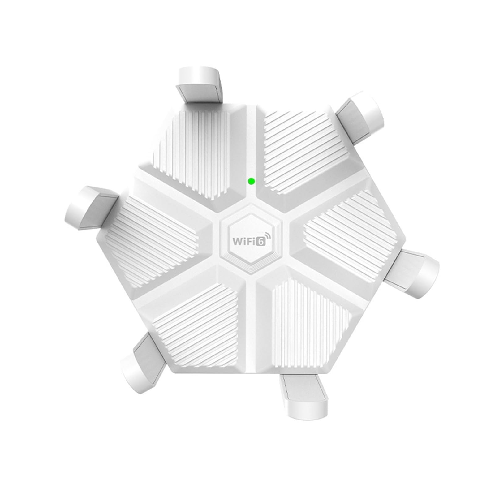 Wzmacniacz Sygnału WiFi 6 1800 Mb/s, Dwuzakresowy, Gigabitowy, Bezprzewodowy, Rozszerzający Zasięg, Do Biura Domowego Easy Szeroka Kompatybilność