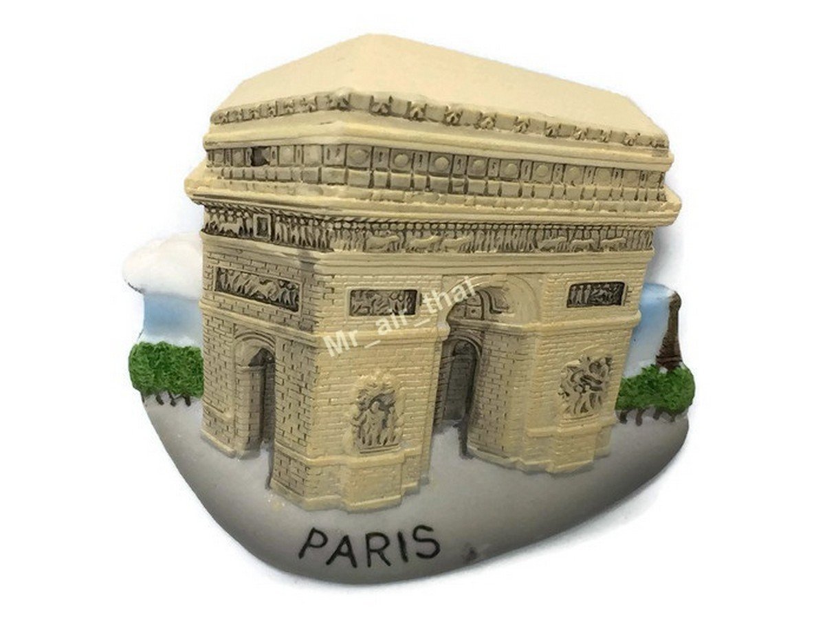 Arc De Triomphe Paris France SOUVENIR RESIN 3D FRIDGE MAGNET SOUVENIR TOURIST GIFT 009