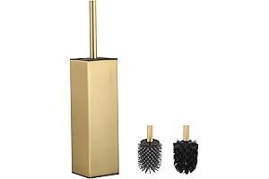 BVL Toilet Brush and Holder: Sophisticated Upgrade for Your Bathroom