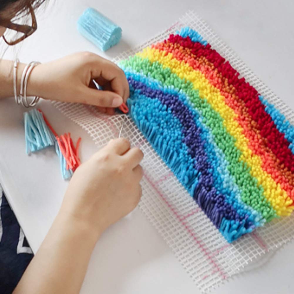 Latch Hook Kissen Set Katze - DIY Knüpfkissen Für Anfänger