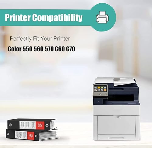 Miniatura 2 de Reemplazo de unidad de tambor compatible para Xerox 013R00663 013R00664 Cartucho de tambor para impresora Color 550 560 570 C60 C70 Negro