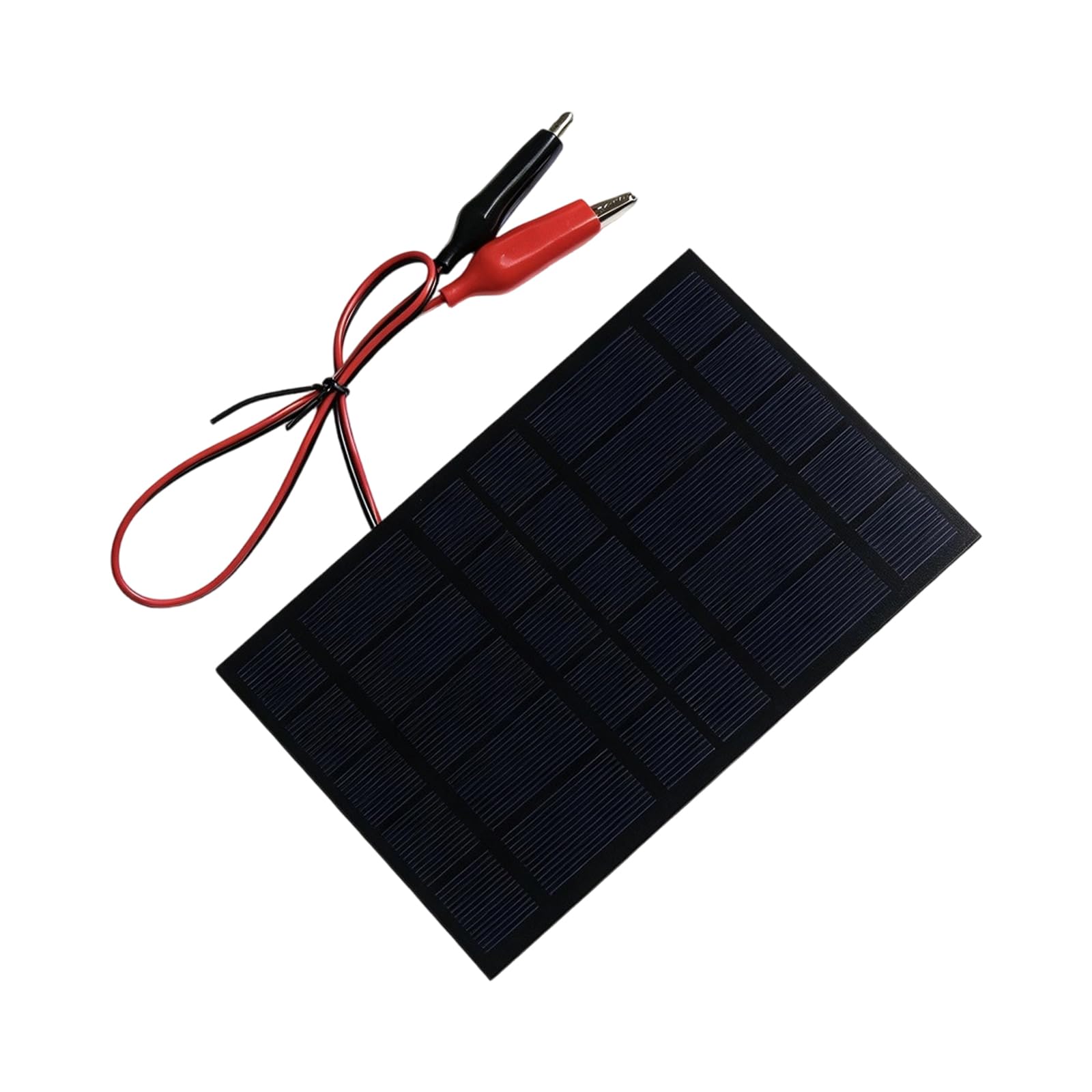 2.5W 5V Solar Panel Charging Adapter with Clips Replacement Solar Charging Board for Small Electronic Devices Energy Board