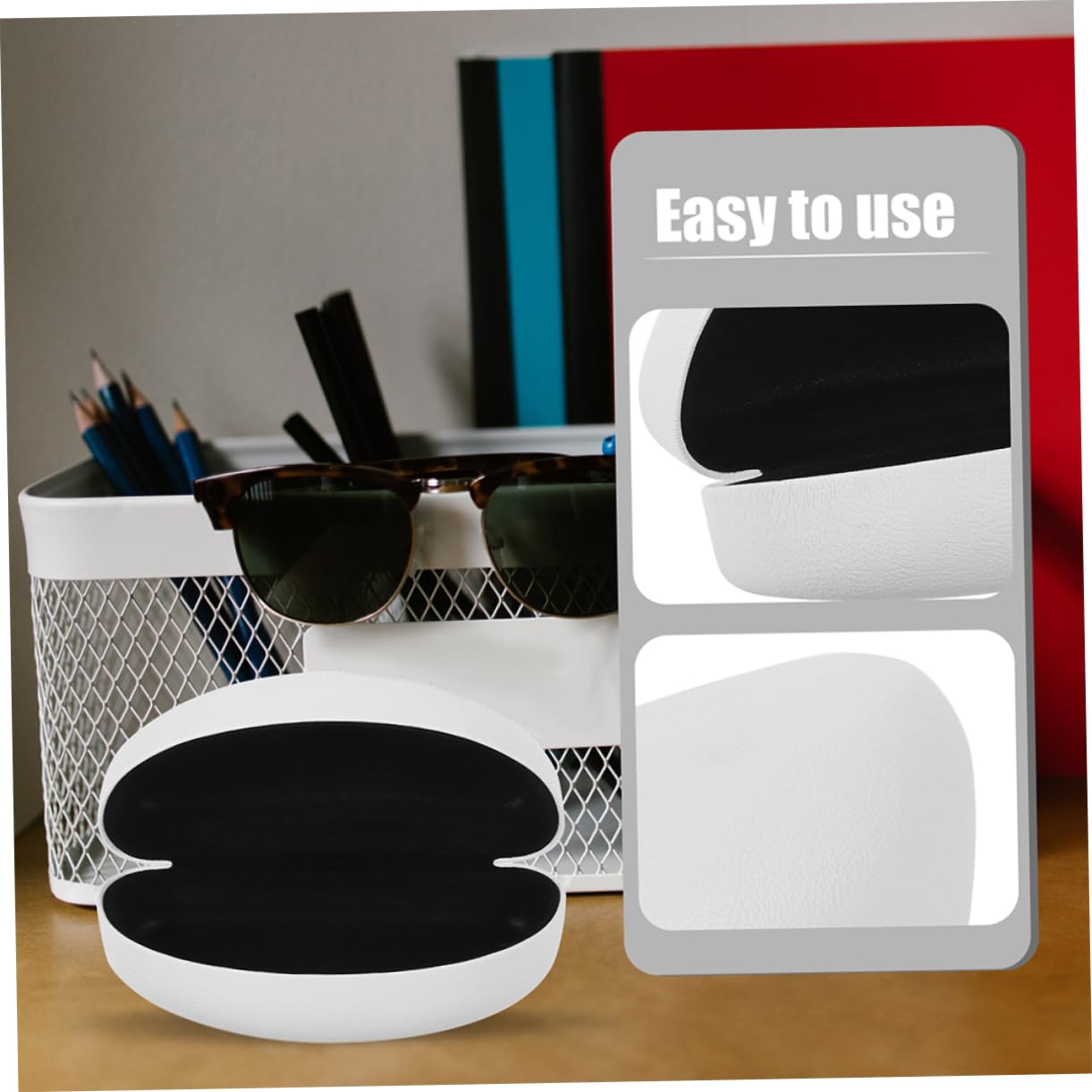 Didiseaon 3 Set Di Contenitori Per Occhiali Da Viaggio Organizer Per Occhiali Da Sole Custodia Elegante E Alla Moda 2 Pezzi * 3
