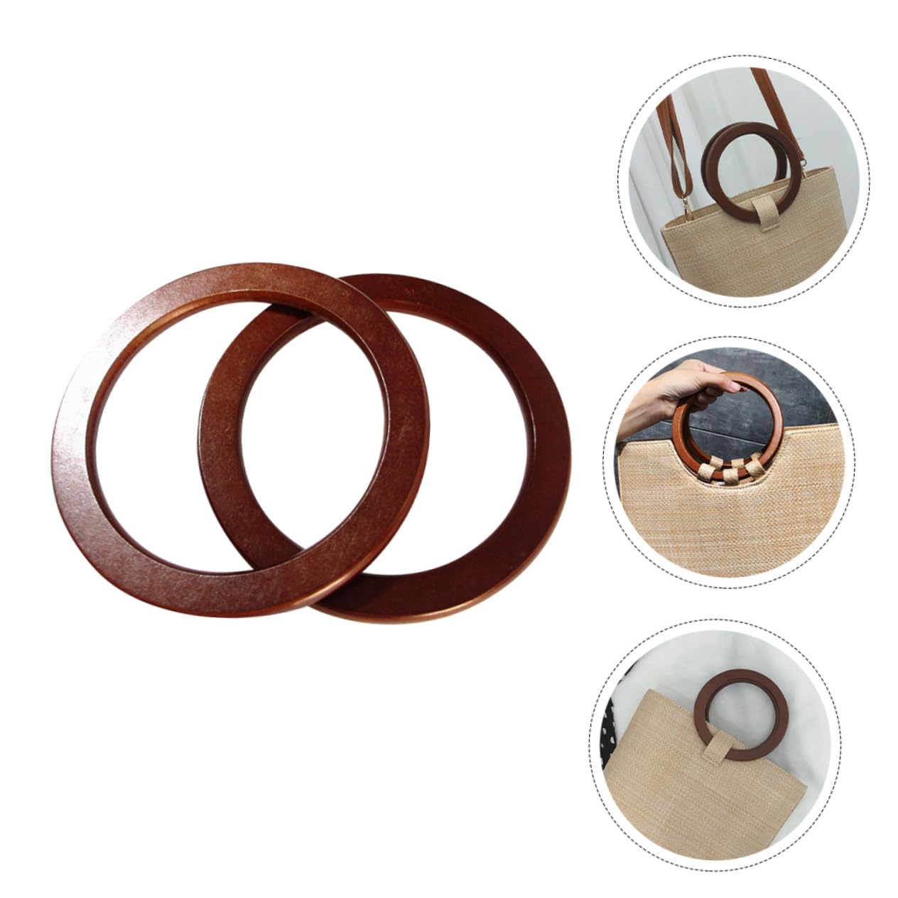 Brosse à Main En Bois - Poils Durs Ou Doux PVC, Pour Intérieur Et Extérieur