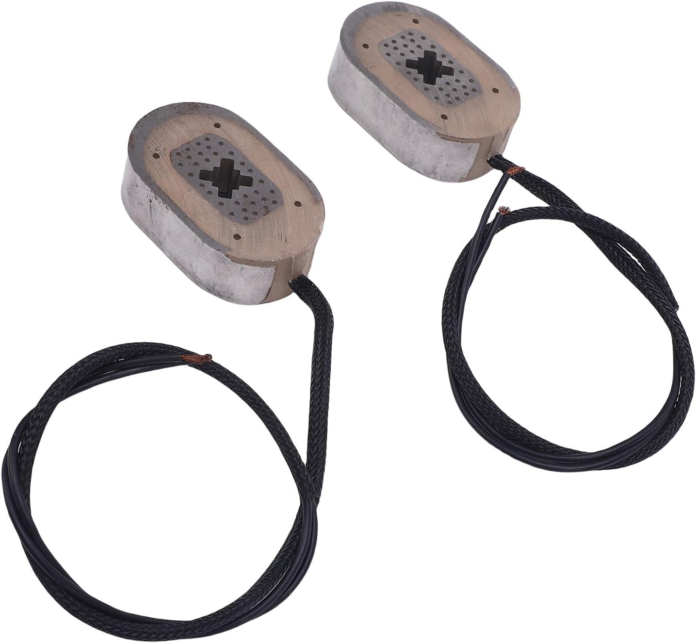 Haofy Universal Electric Trailer Brake Magnet, 2 Pcs 12V Brake Magnets for RV, Enhanced Braking Efficiency, Long Lasting Performance with Metal Material, Ideal for Electric Trailers